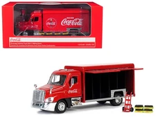 Motorcity Classics 450060 Beverage Delivery Truck Coca-Cola and 4 Cases 1/50