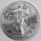 2016 American Silver Eagle #2  (BU) in a Capsule - PRISTINE - ORIGINAL OWNER!