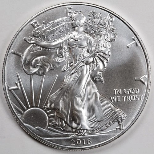 2016 American Silver Eagle #2  (BU) in a Capsule - PRISTINE - ORIGINAL OWNER!