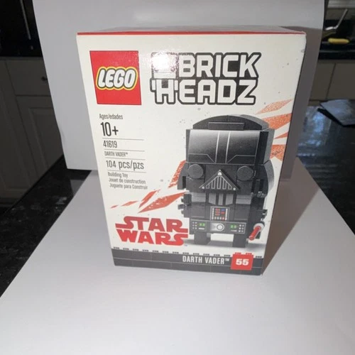 LEGO BrickHeadz Star Wars Darth Vader 41619 Complete Set 104 Pieces Box