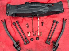 03-05 Subaru Forester Rear Lower Crossmember Subframe AWD w Control Arms & Bolts
