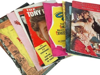 Vintage Film Programmes Collection Featuring Elvis Porgy Bess Khartoum 1286