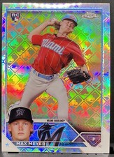 Max Meyer 2023 Topps Chrome  Logofractor RC card #104 See pictures & Description