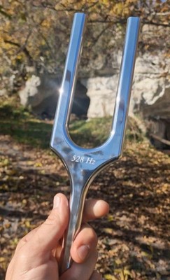 Huge 528 Hz Tuning Fork | DNA Repair Frequency | Professional