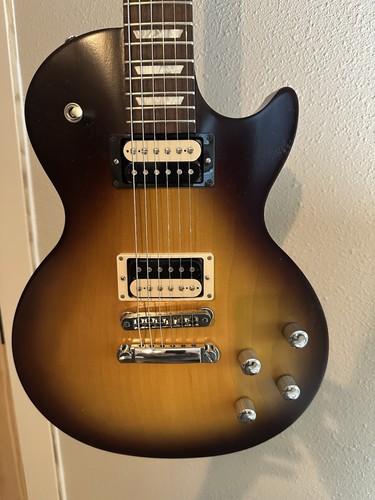 2013 Gibson Les Paul Future Tribute Tobacco Sunburst Electric Guitar USA - Picture 4 of 9