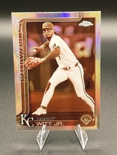 2025 Topps Chrome BOBBY WITT JR Sepia Refractor #93 Kansas City Royals ⚾️