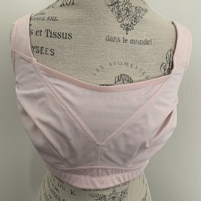 Playtex Womens Secrets Bounce Control Wirefree Bra, Pink, 38DDD