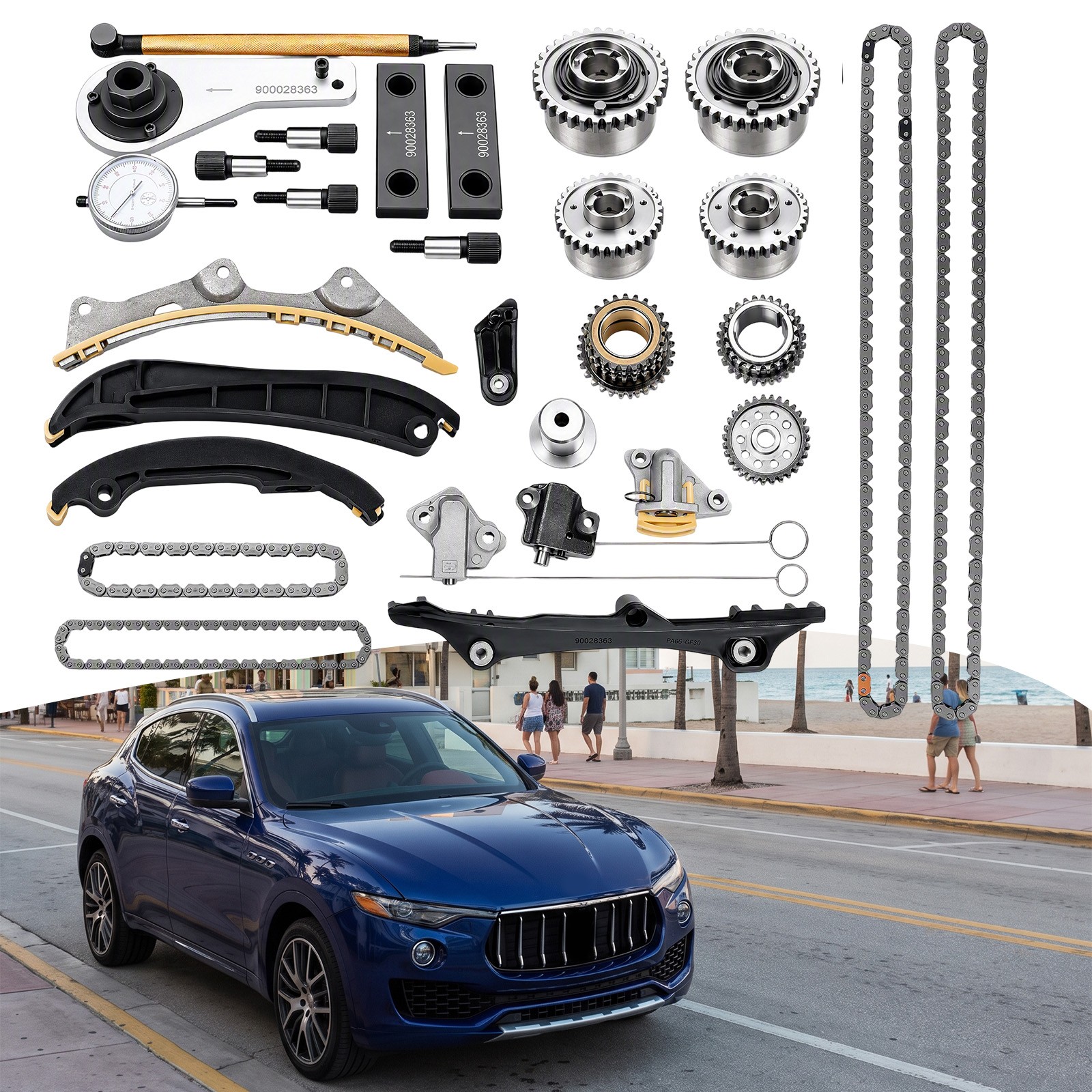 Maserati Ghibli S Q4 2013-2016 Vvt actuators Set