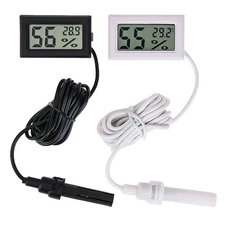 Embedded Digital Display Thermometer Temperature Meter LCD Digital Display Temp