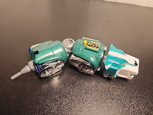Voltron Bandai GoLion 1981 Green Lion Figure 3 With Firing Head Vintage Die-Cast - Picture 12 of 13