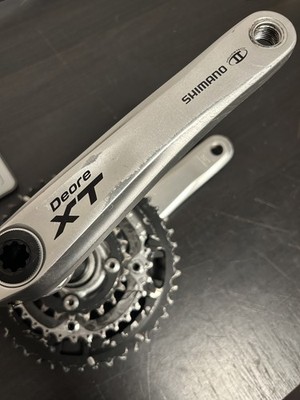 Shimano Deore XT FC-M770 Crankset 44/32/22T, Hollowtech II 9s