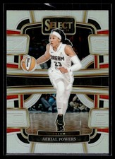 Aerial Powers 2024 Panini Select WNBA Silver Prizm Card #70