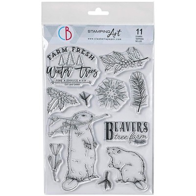 Acrylstempel 15x21 - Ciao Bella - Beavers Tree Farm
