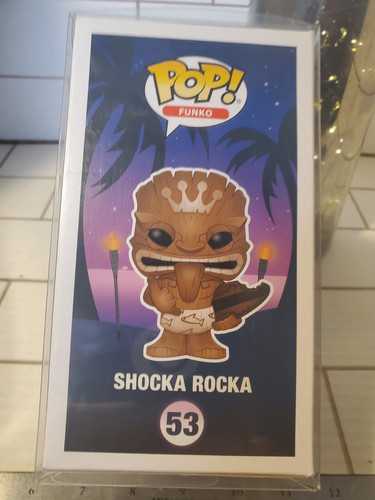 2019 SDCC FUNKO POP! FUNDAYs: GITD SHOCKA ROCKA SPASTIK PLASTIK LE400 Pcs crease - Picture 4 of 9