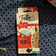 Hello Blink Tattoo Maker Refill Pack – Makes 50 Tattoos - 4 New Markers – Co