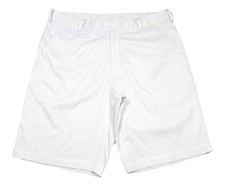 Nike Dri-Fit Golf White Standard Fit Flat Front Shorts 330239-100 Mens Size 35