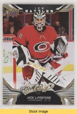 2022-23 Upper Deck MVP Rookies Gold Ice Battles Jack LaFontaine #237 READ kr0