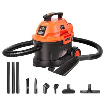 Armor All AA255W Wet/Dry Utility Vac 2.5 Gallon, 2.5-Gallon, Orange