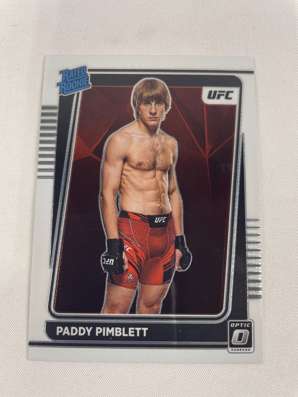 2022 Donruss Optic UFC Paddy Pimblett Rated Rookie #103