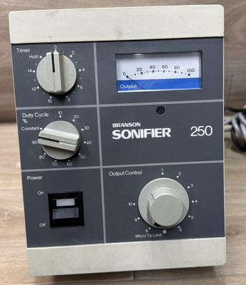 #ad Branson Sonifier 250 Ultrasonic Cell Disruptor $599.99