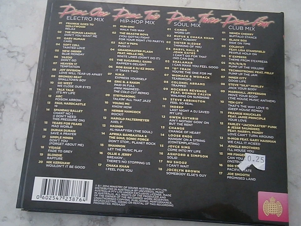 80's MIX (4 CD Set) - New Order/Salt N Pepa/Run DMC/Joy Division/Gary Numan - image 4 of 4