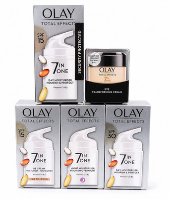 Olay Total Effects 7 in One Day Night Moisturiser Eye Cream BB Cream SPF15 LSF30
