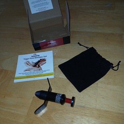 JOUNJIP TRIGGER POINT STIMULATOR TOOL-NIB W/DIRECTIONS-NO NEEDLES/NO BATTERIES