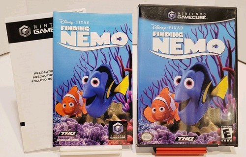 Disney Pixar Finding Nemo (Nintendo GameCube, 2003) CIB Tested Working VGC - Picture 2 of 6