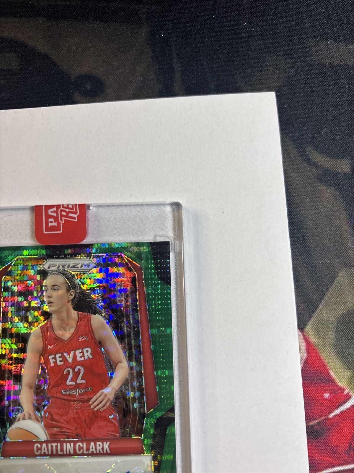 Caitlin Clark 2025 WNBA Panini Prizm Signatures Green Pulsar /25 Auto Sealed view 4