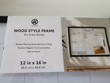 Magnetic Calendar Dry Erase White Board 12  x16  