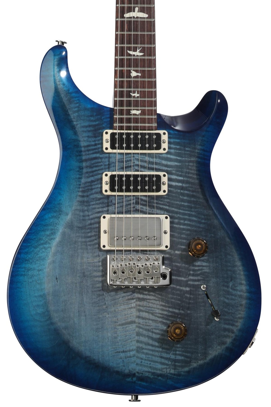 Студийная электрогитара PRS S2 - Выцветший Серый Черный Синий взрыв 342390₽