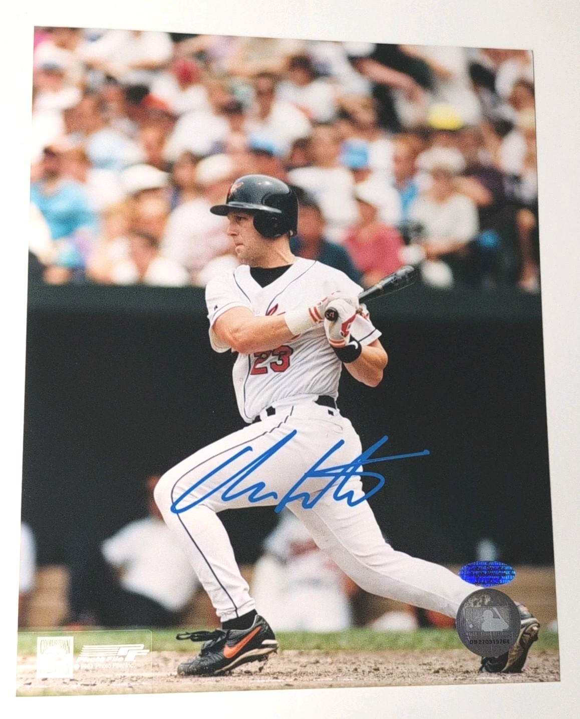 Chris Hoiles Auto Autograph 8x10 Photo Hand Signed Orioles