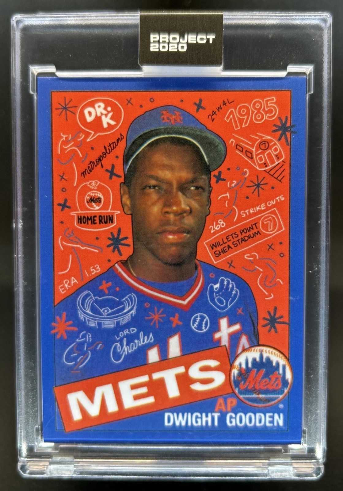 2020 Topps Project Dwight Gooden #184 Mets