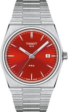 Tissot PRX Quartz Red Dial Men Watch T137.410.11.421.00