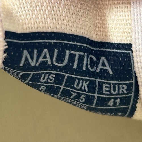 NEU Nautica SLIP ON Halbschuhe Schuhe Sneaker CANDLER Navy Palm - Herren Größe 8 - Bild 11 von 11