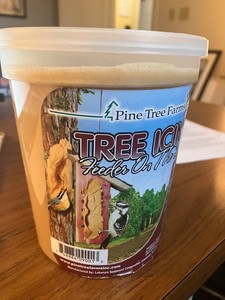 Five (5) Pine tree farms tree icing suet spread 1.75LB