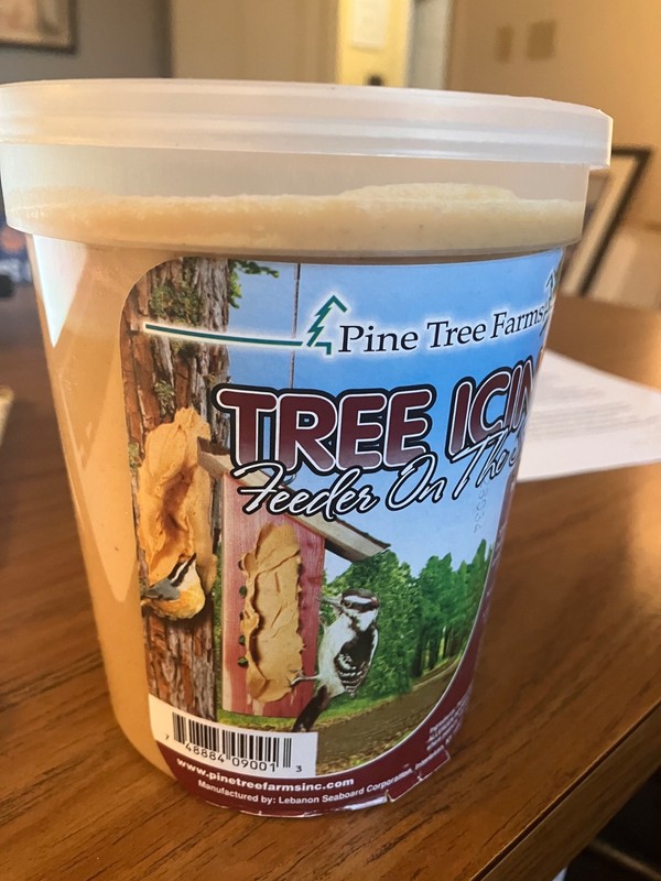 Five (5) Pine tree farms tree icing suet spread 1.75LB