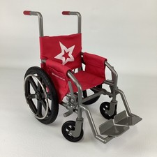 American Girl Doll Truly Me Berry Wheelchair Star Back Retired Medical Hospital