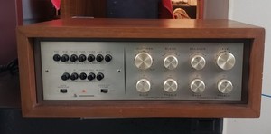 RARE CM Laboratories Labs CC-1 S.S. Preamplifier Control Amplifier w/Wood Case