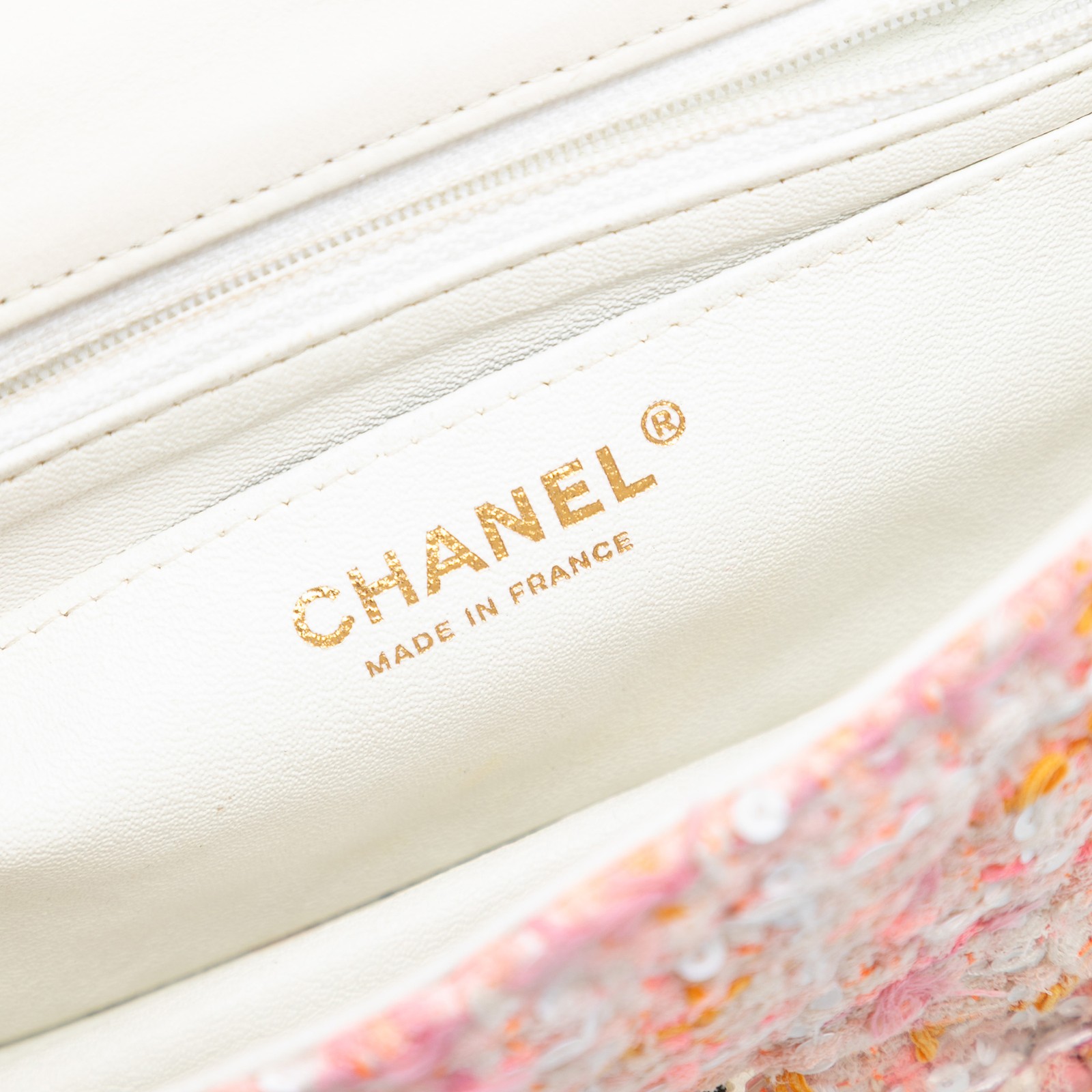 Authenticated Chanel Mini Rectangular Classic Twe… - image 5