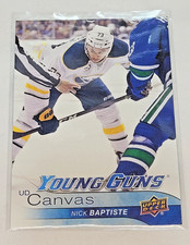 2016-17 Upper Deck Young Guns Canvas #C221 Nick Baptiste Rookie