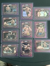 2023 Panini Prizm UFC Prizms Purple Ten Card  Alexander Volkanovski, Moreno…
