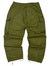 Vintage Military Cargo Pants - 36" - Olive Army Trousers