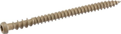 Tan StarDrive Composite Deck Screw #10x21/2'' Heavy Duty Fastener Wood Fix
