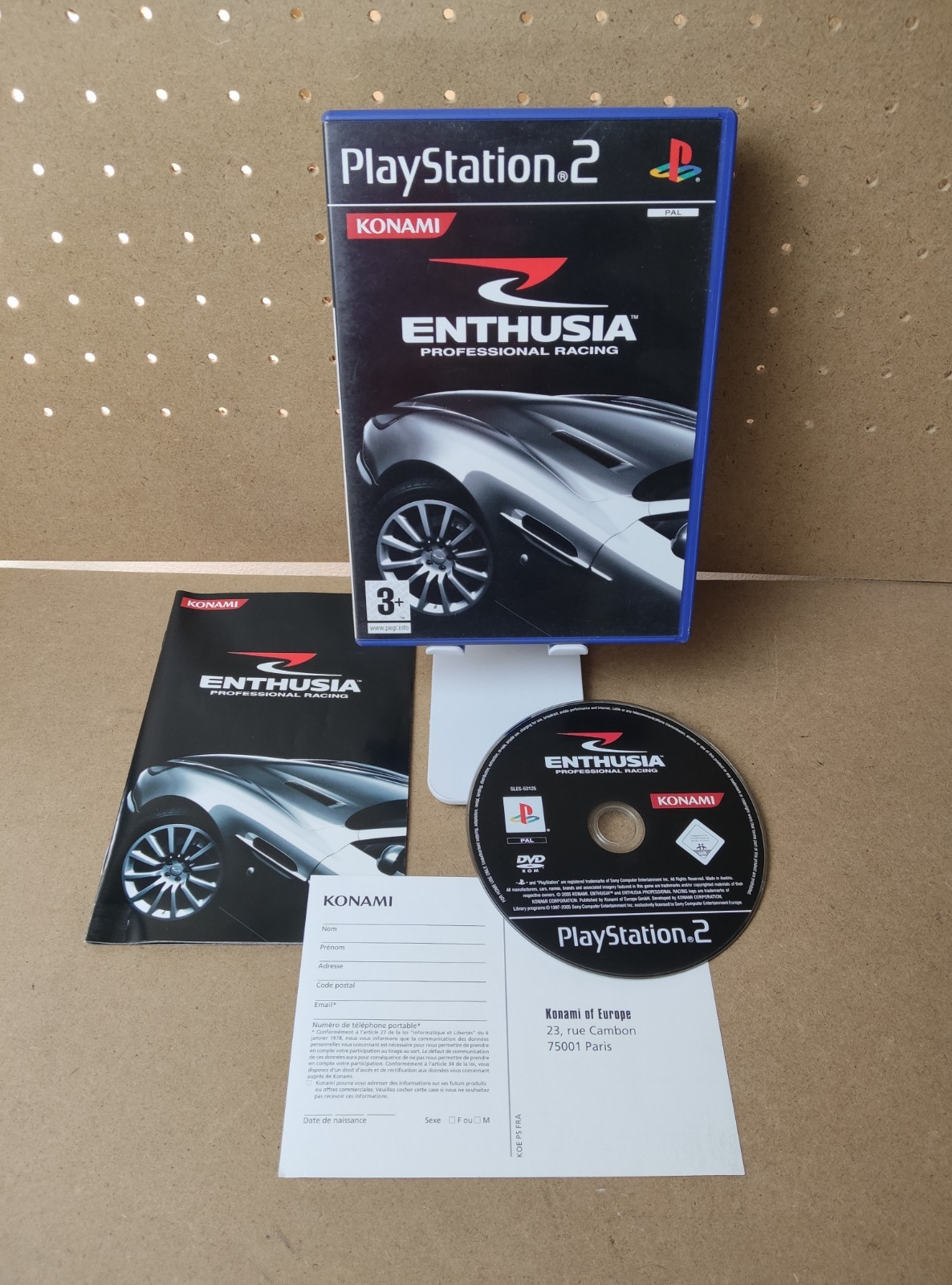 Enthusia Professional Racing Ps2 Jeu Jeux Sony Playstation 2