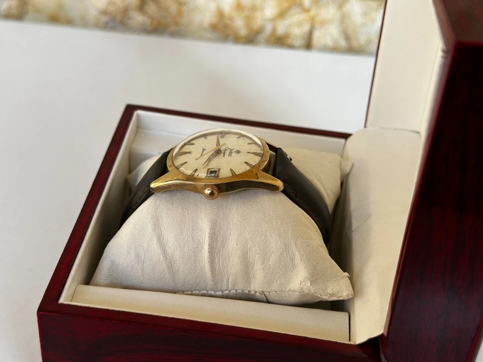 Reloj Automático Hombre Zodiac Olympos Vintage Años 70 Cal.1361 Fecha Caballeros Suizos 35mm Foto 4 de 4