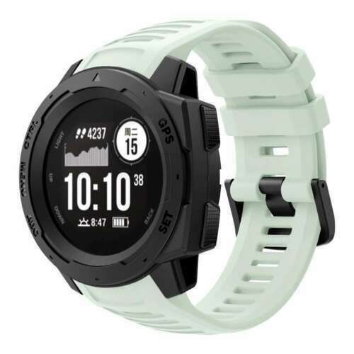 For Garmin instinct Replacement Wrist Bracelet Strap Silicone Watch Band Sport - Picture 8 of 41