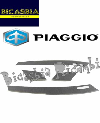 67333600A2 Kit Tags Dark Grey Vespa GTS 125 250 300 Super