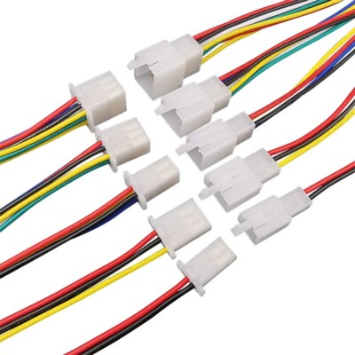 2,8 mm 2/3/4/6/9 Pin Stecker Buchse Stecker KFZ Elektro Kabel Verbindungskabel
