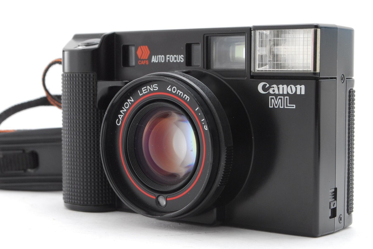NEAR MINT】 Canon AF35ML 35mm Point & Shoot 40mm F/1.9 Film